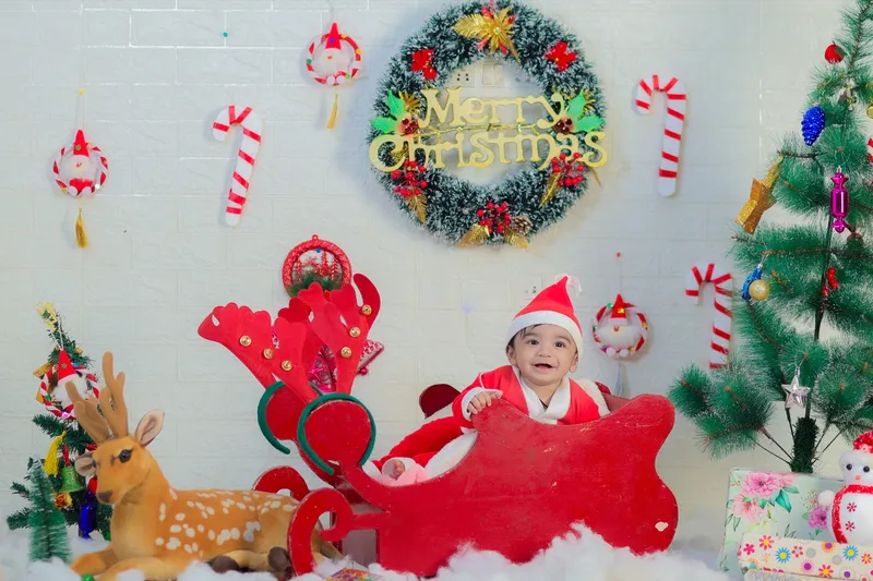Christmas Baby Photoshoot Delhi - 1