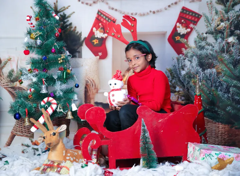 Christmas Baby Photoshoot Delhi - 1D4A2541