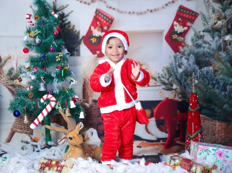 Christmas Baby Photoshoot Delhi - 1D4A2618