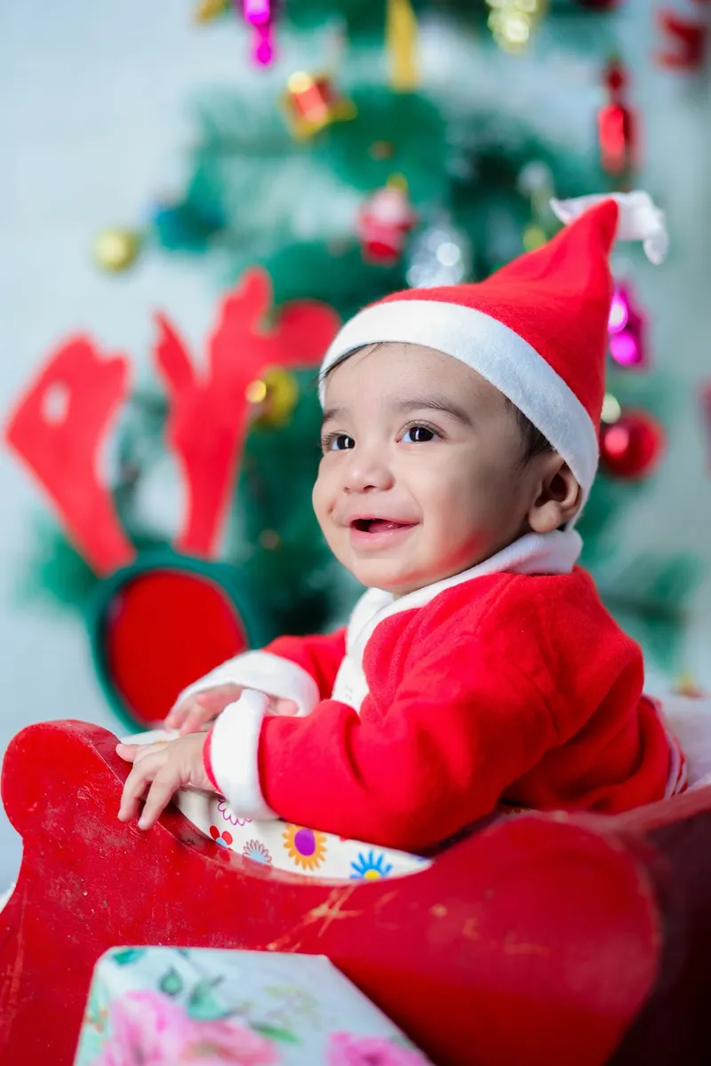 Christmas Baby Photoshoot Delhi - 1D4A8751