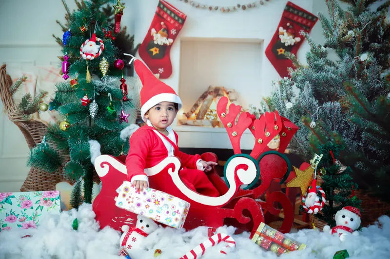 Christmas Baby Photoshoot Delhi - Copy of 1D4A9478